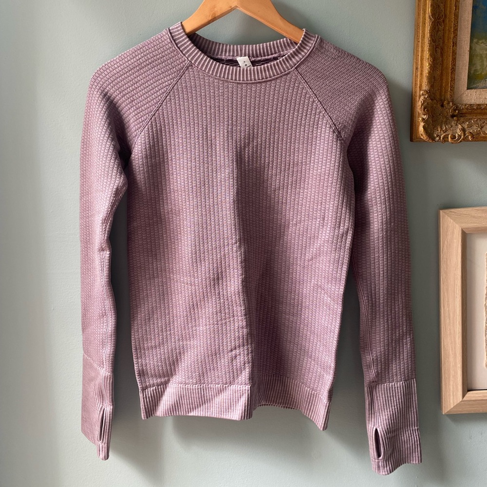 Lululemon Thick Knit Thermal Style Top